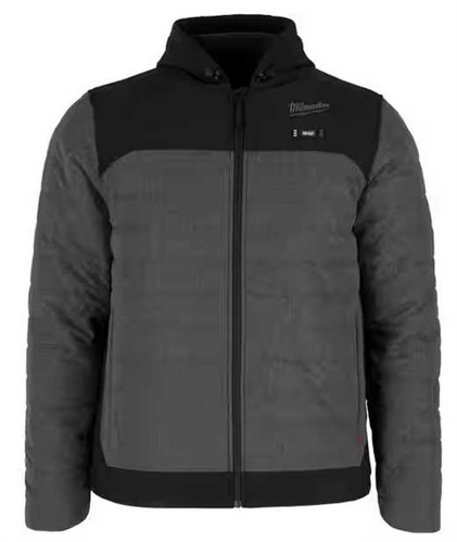 M12 Gray Heated Axis Jacket Ki