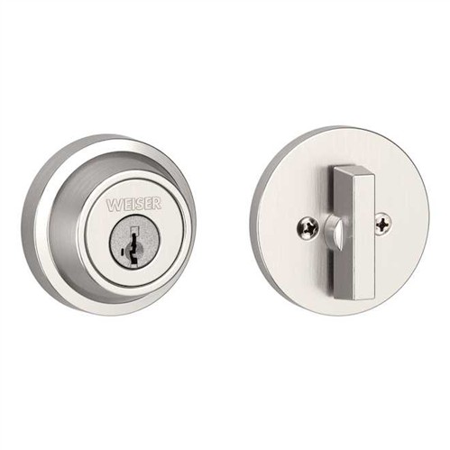 WEISER Deadbolt Satin Nickel