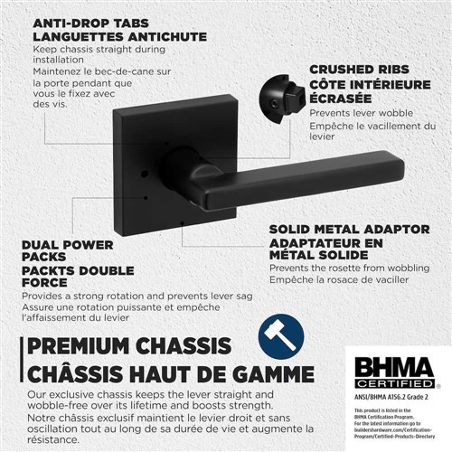 WEISER Halifax Iron Black