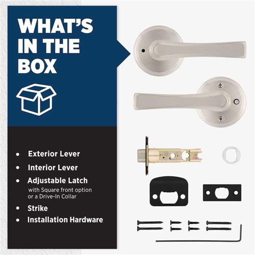 WEISER Katella Satin Nickel