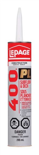 PL400 Subfloor Adhesive 295ml