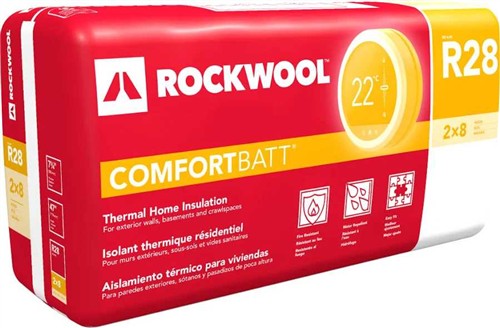 R28x15.25" Rockwool Insulation